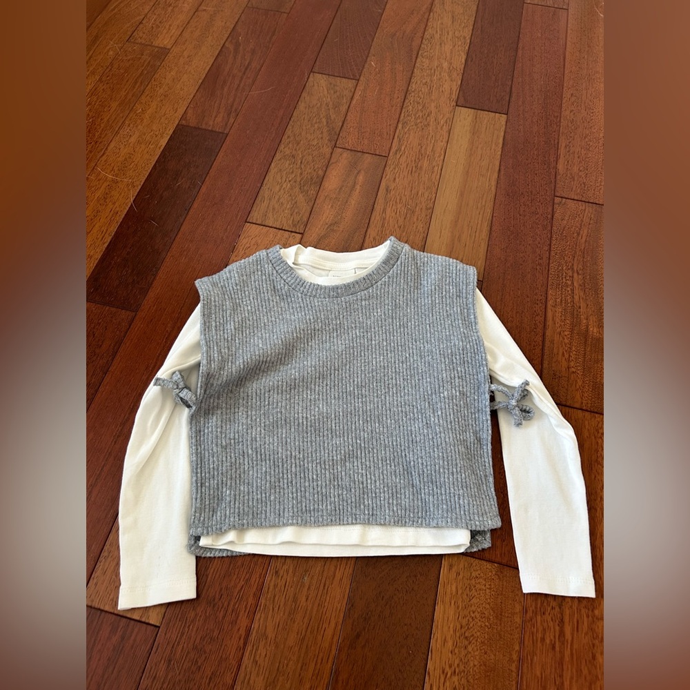 Like New! ZARA kid 2 pieces top